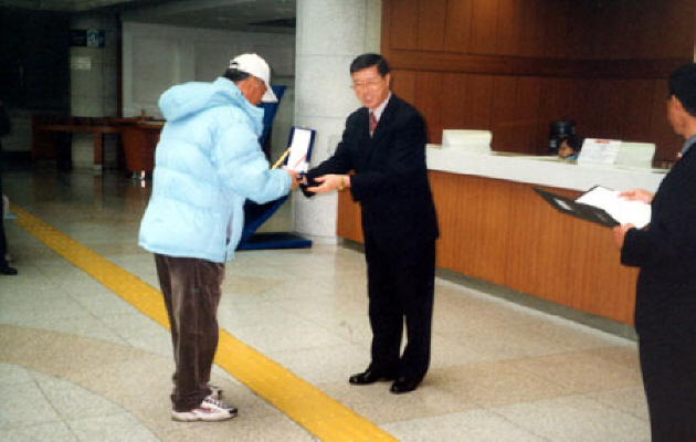 우수승무원 포상수여 (보령)