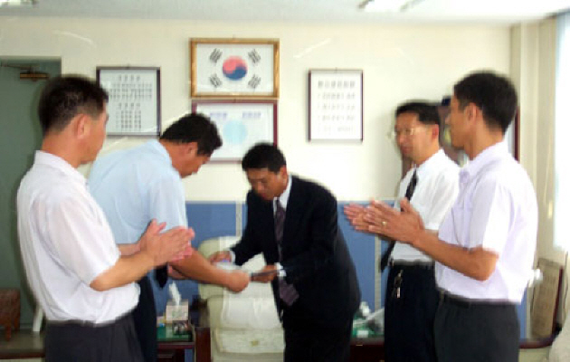 장학증서 및 장학금 수여(목포,여수,완도)