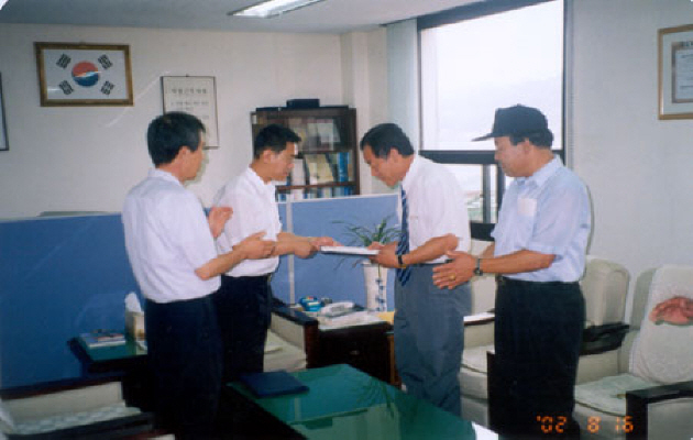 장학증서 및 장학금 수여(목포, 여수)