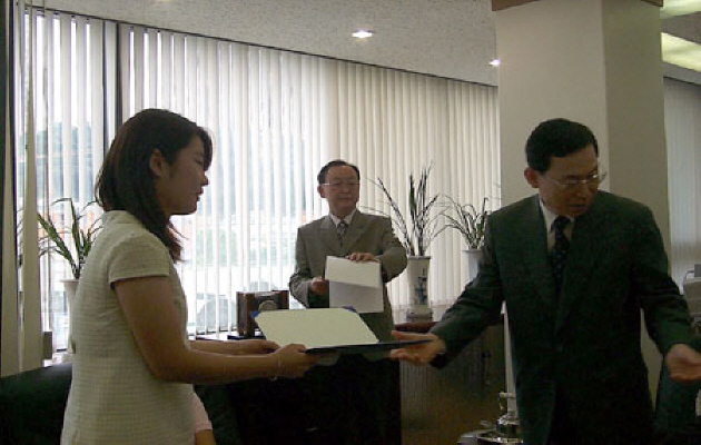 장학증서 및 장학금 수여(서울, 경인)
