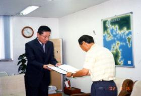 장학증서 및 장학금 수여(부산, 마산) 이미지