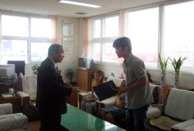 장학증서 및 장학금 수여(목포, 여수) 이미지