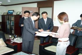 장학증서 및 장학금 수여(서울, 경인) 이미지