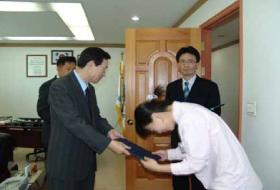 장학증서 및 장학금 수여(서울,경인) 이미지