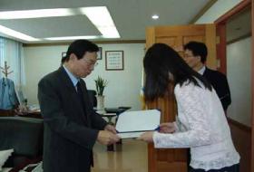 장학증서 및 장학금 수여(서울,경인) 이미지