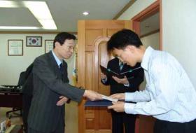 장학증서 및 장학금 수여(서울,경인) 이미지